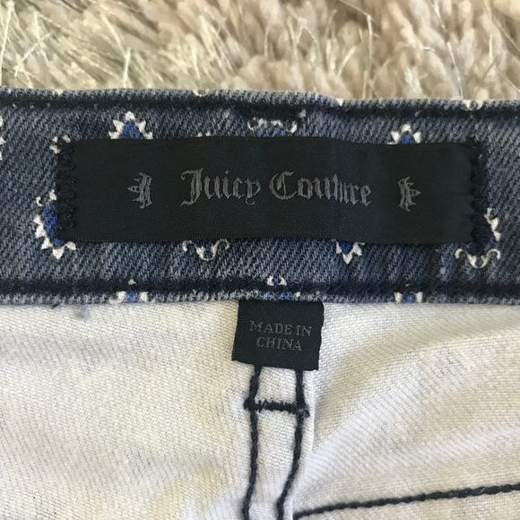 Juicy Couture Starseed Blossom Stretch Denim - Picture 7 of 11